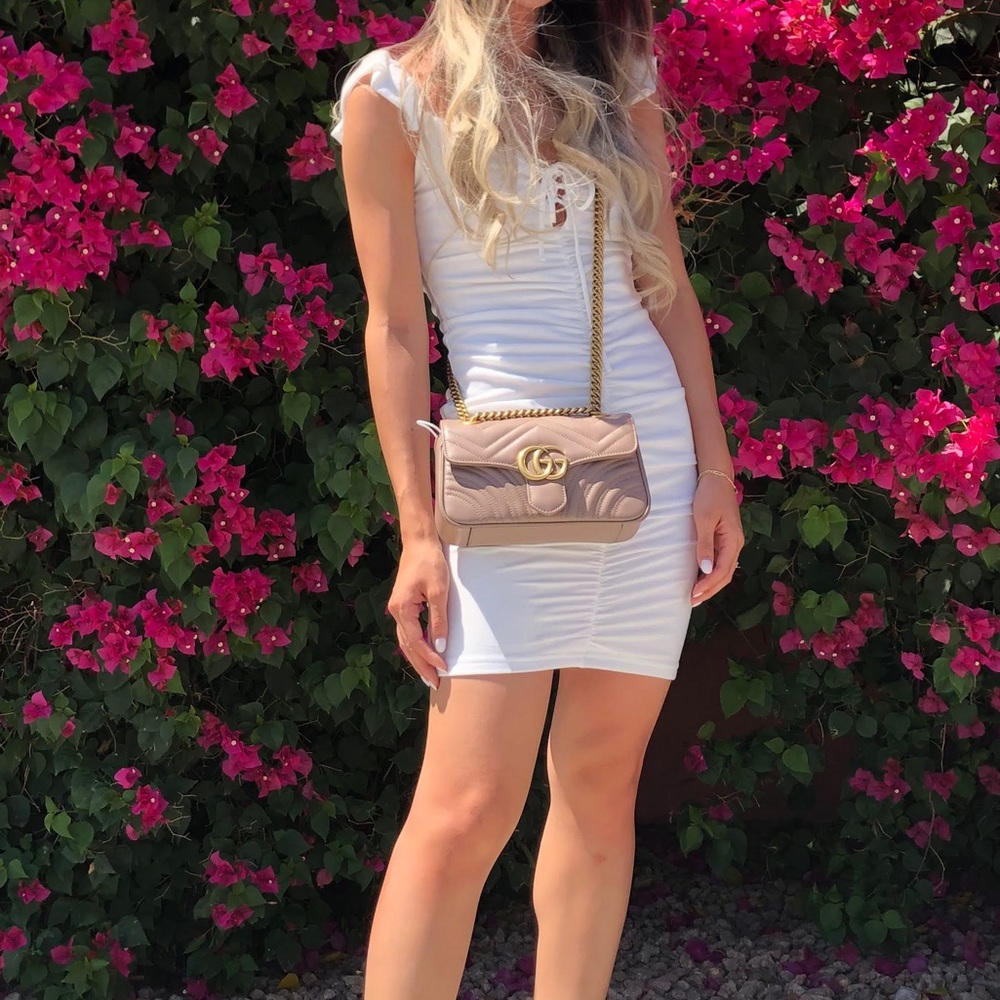 White dress